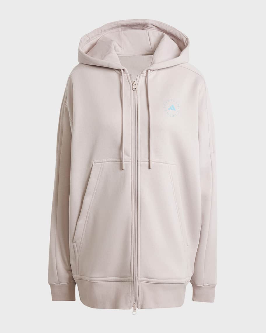 adidas by Stella McCartney Sportswear Oversized Zip Hoodie