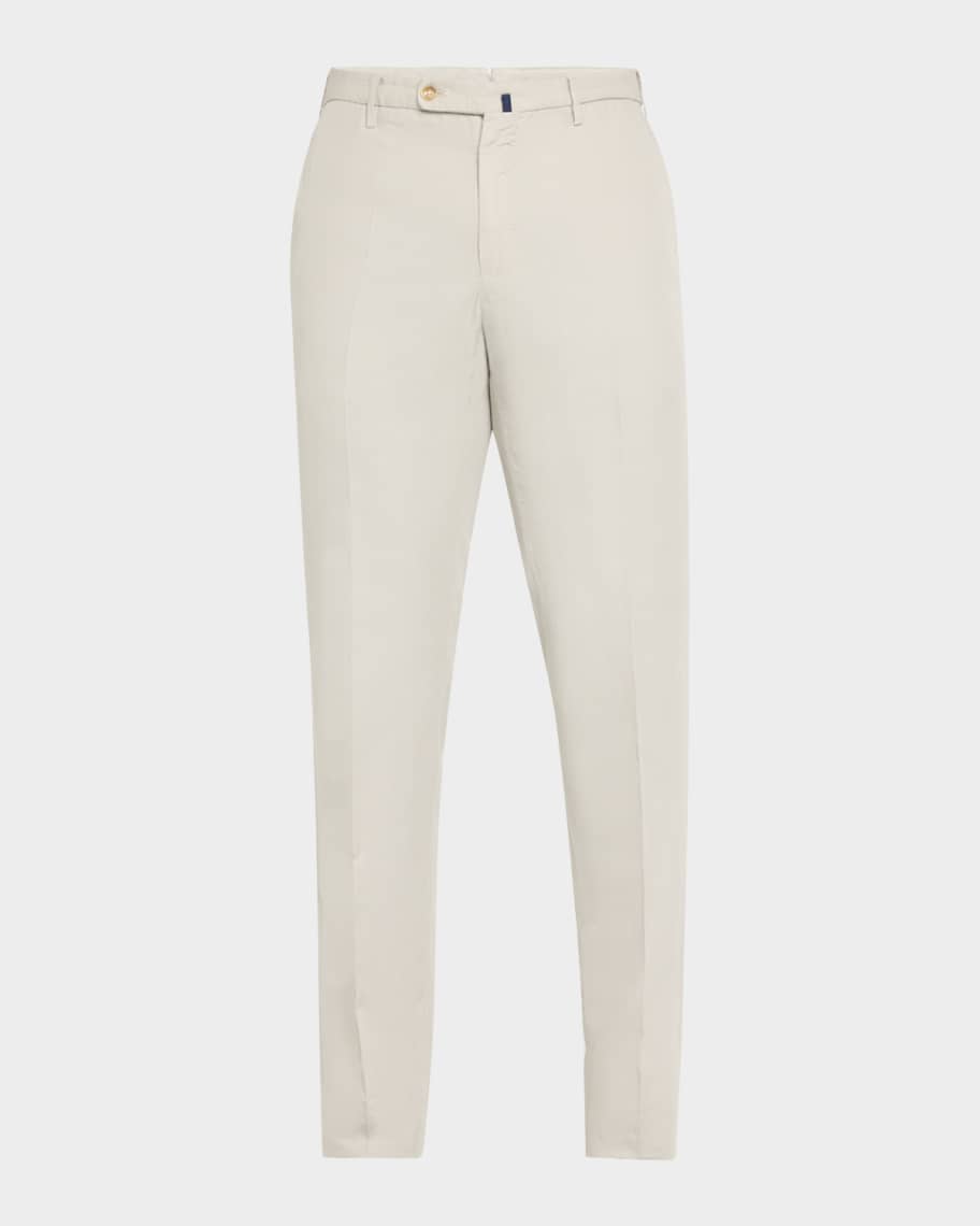 Incotex Selected by Slowear Comfort Chino Pants Khaki Size