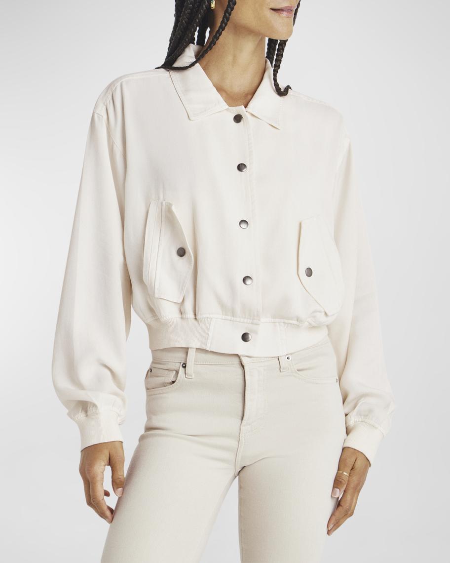 Splendid Romona Blouson Flap Pocket Jacket | Neiman Marcus