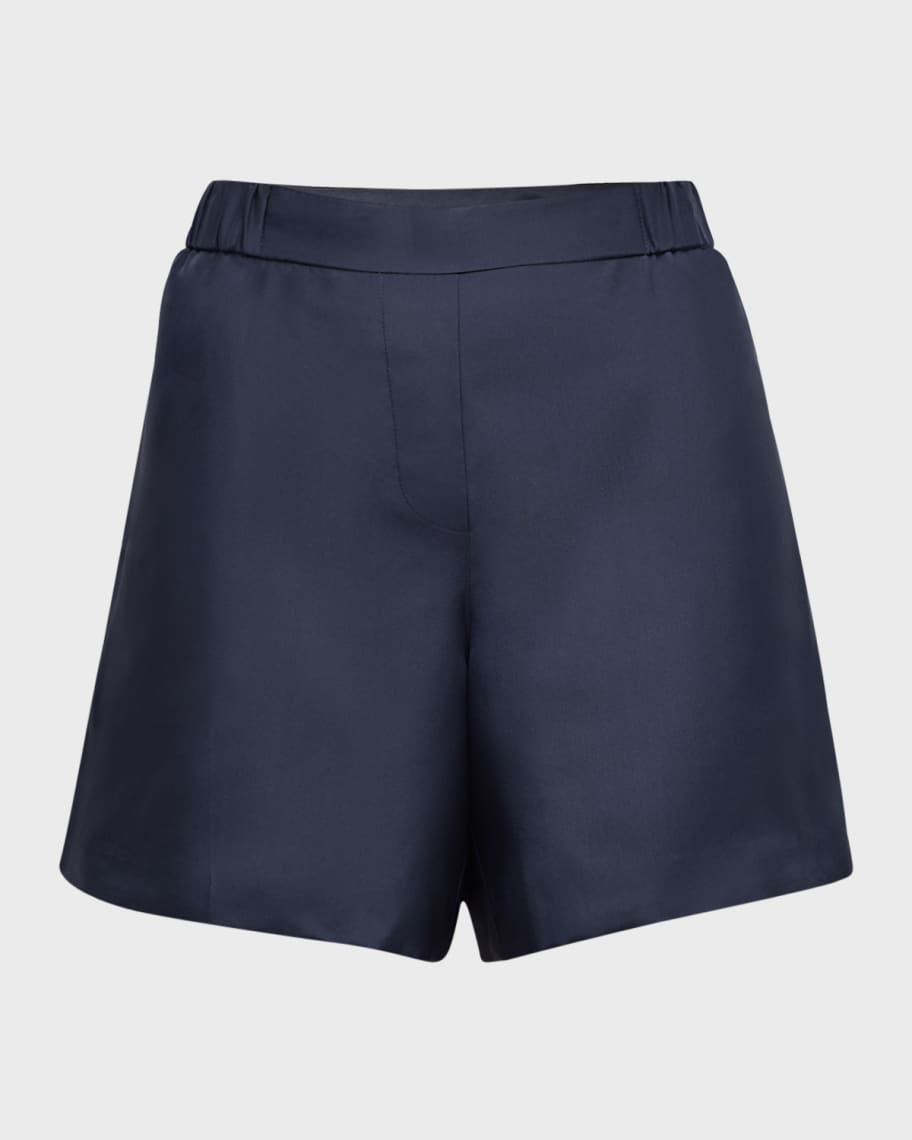 TWP Champ Silk Habotai Shorts | Neiman Marcus