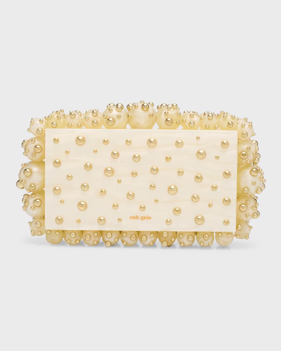 Image 1 of 6: Eos Beaded Clutch Bag