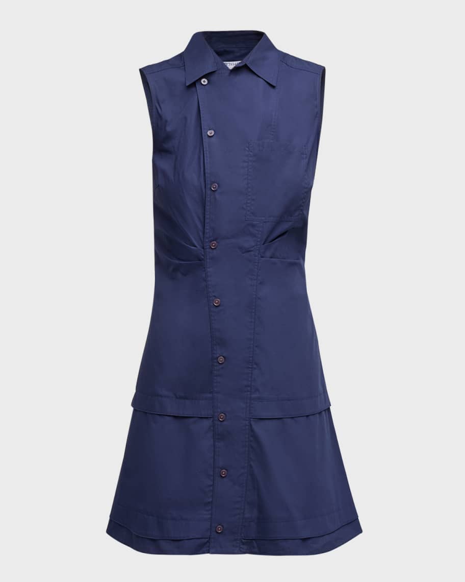 derek lam 10 crosby blue dress Derek Lam 10 Crosby Belted Fit and Flare Dress at Milk Boutique-  shopatmilk.com main image 1