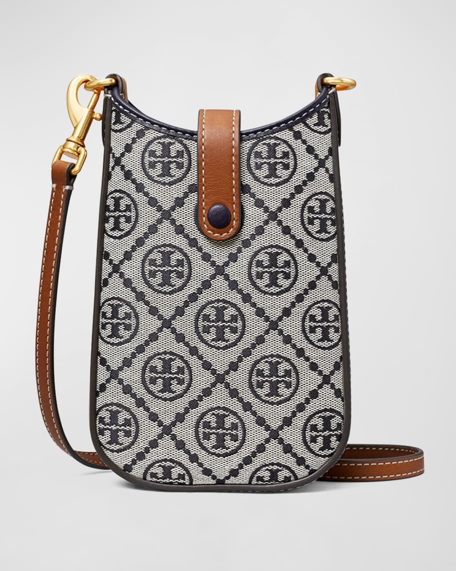 Tory Burch T Monogram Phone Crossbody Bag | Neiman Marcus