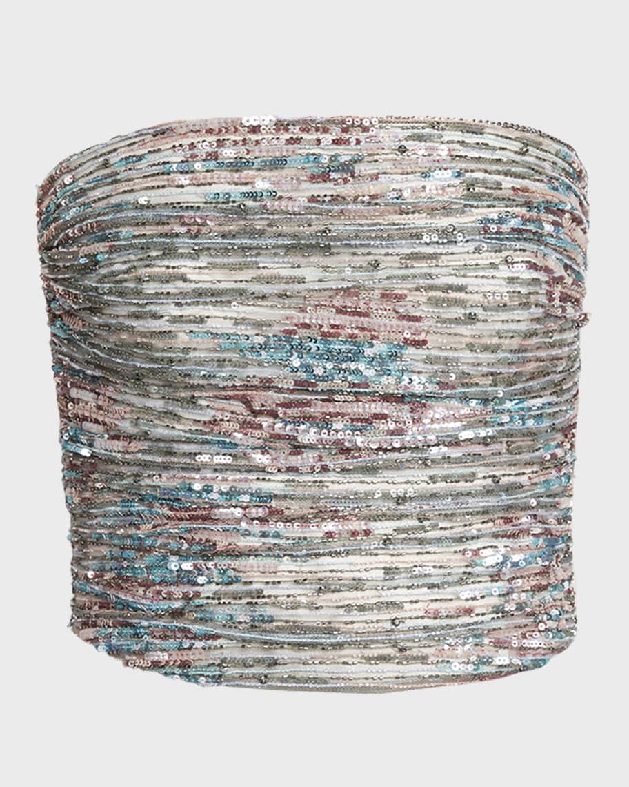 GIORGIO ARMANI Sequins Mesh Shawl イタリア製 Metallic chainmail scarf – Rabanne