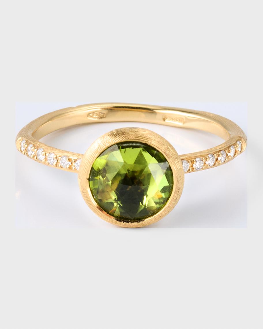 Marco Bicego Jaipur Color Stackable Ring with Peridot and Diamonds ...