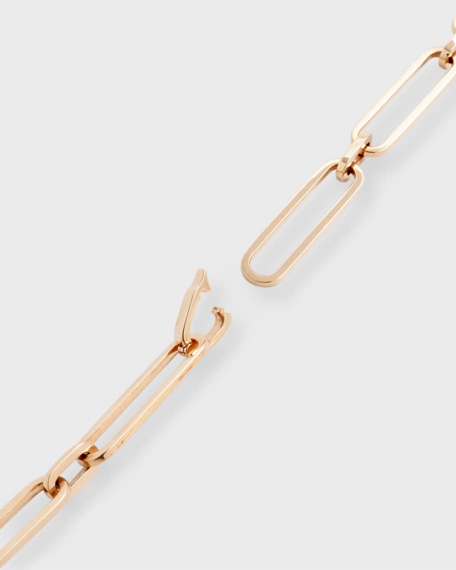 Image 3 of 6: Lucky Move 18K Rose Gold & Onyx Diamond Necklace