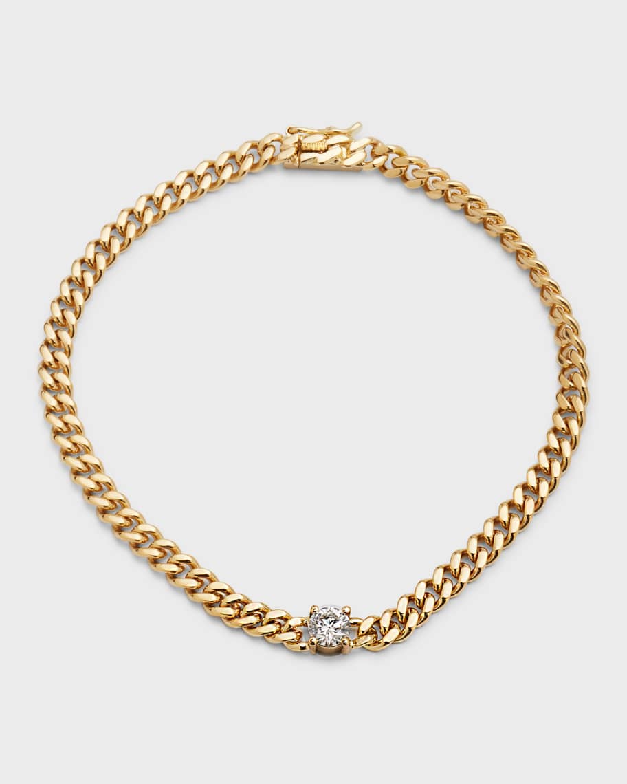 Anita Ko 18k Yellow Gold Diamond Link Bracelet | Neiman Marcus