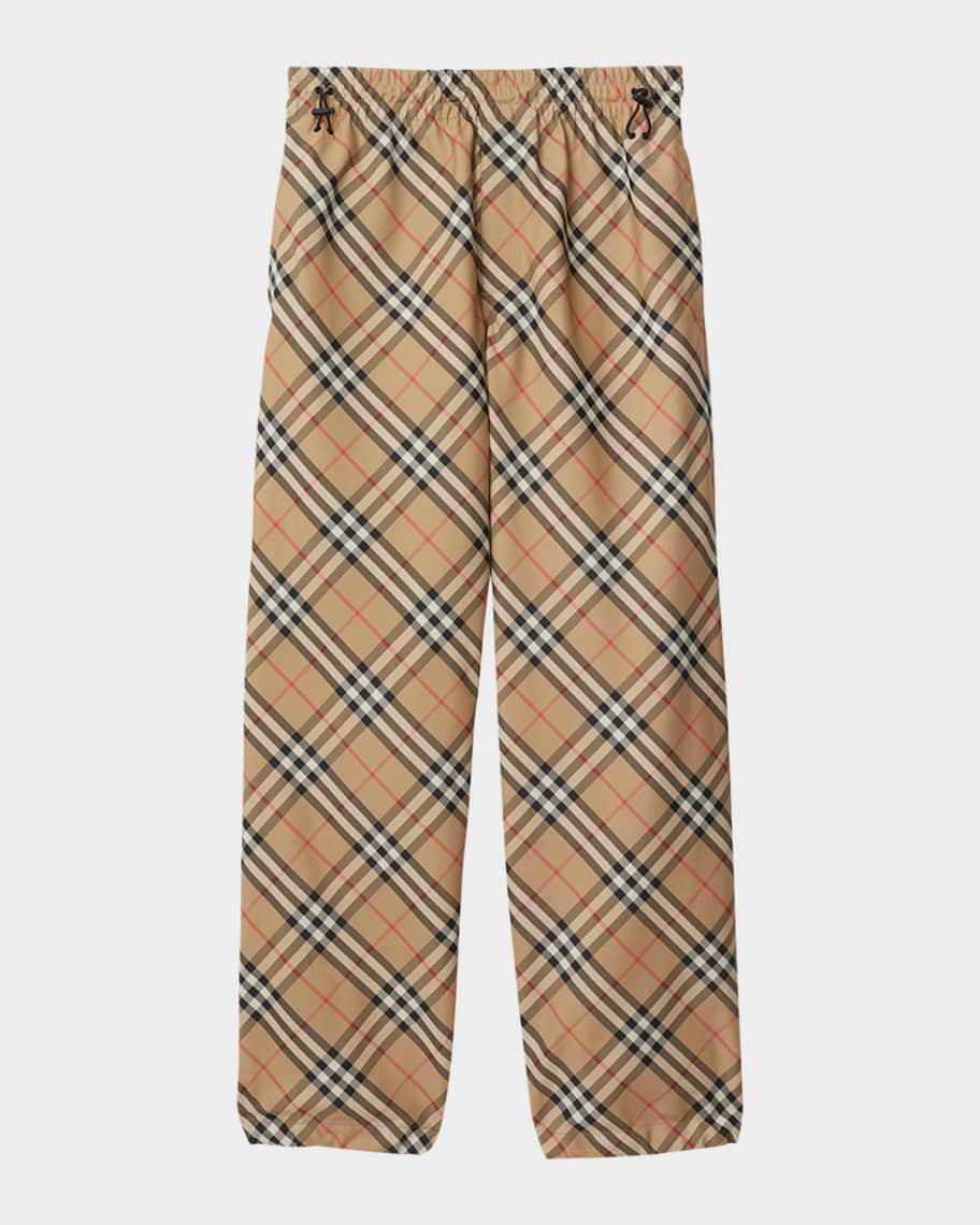 パンツ Burberry PANTS (8063457 A1931) Burberry - Technical fabric pants green - The Corner