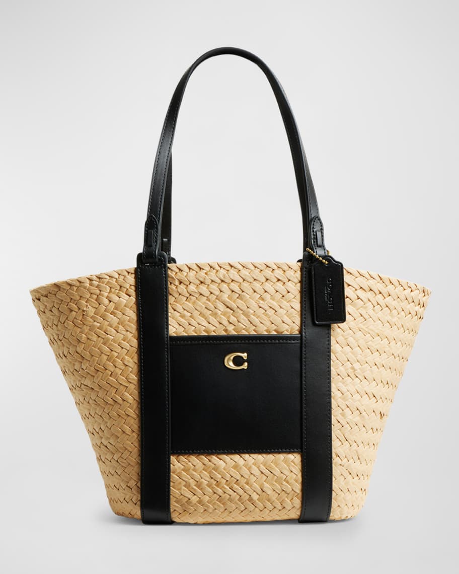 Coach beach bag tote hotsell