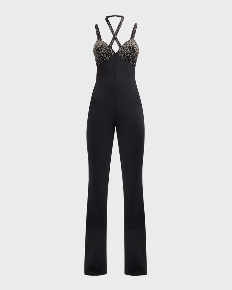 Neiman marcus jumpsuit sale clearance