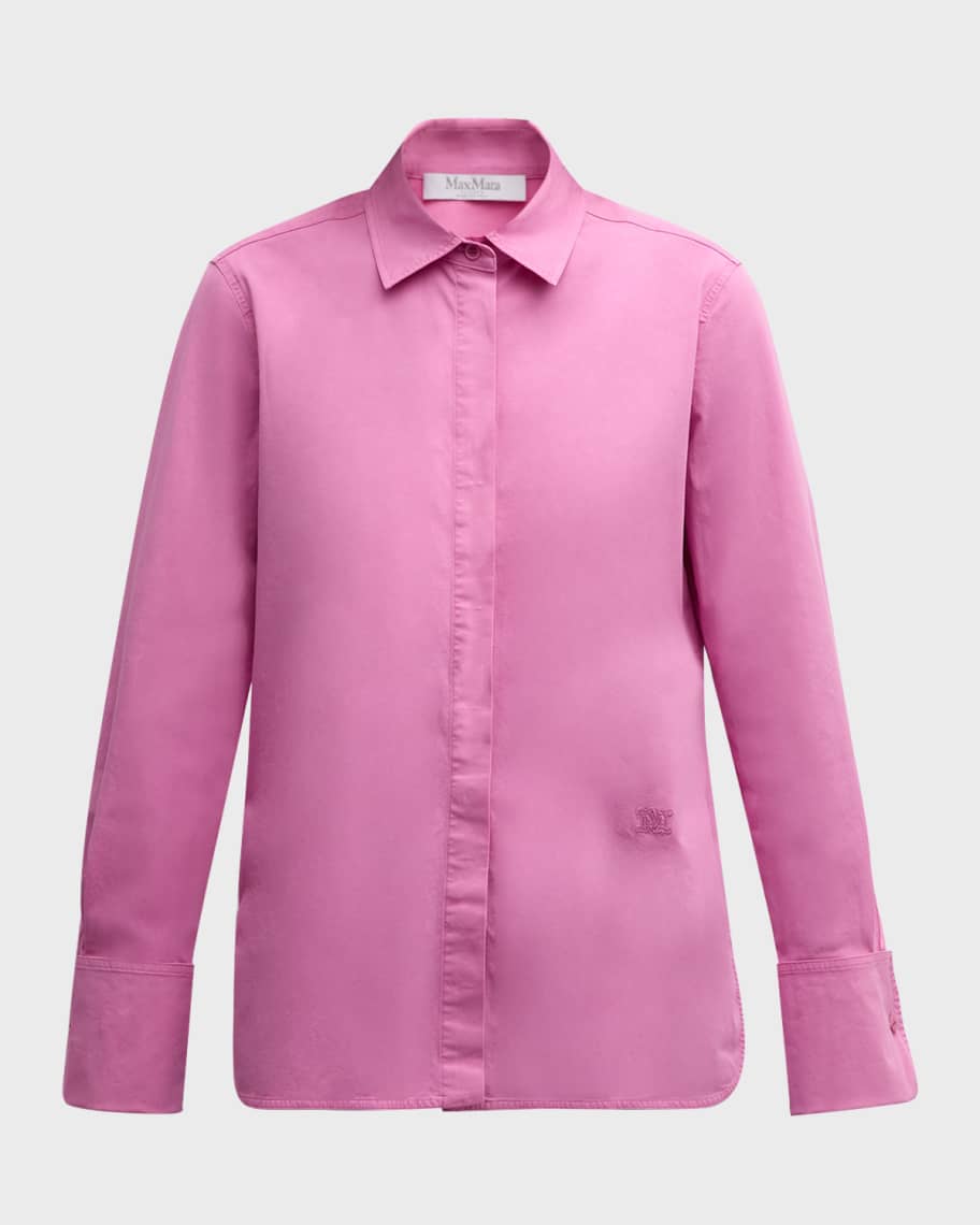 Max Mara Francia FrenchCuff ButtonDown Shirt Neiman Marcus