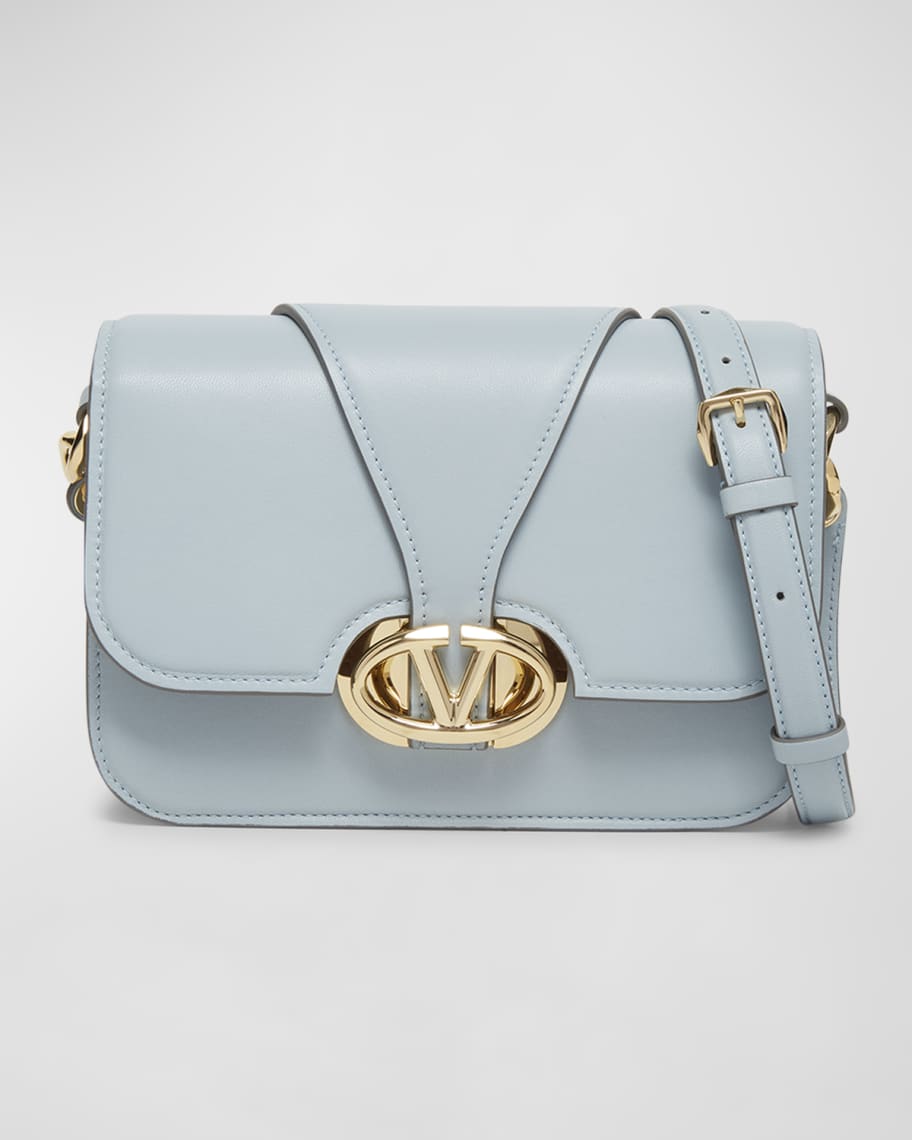 VLOGO O'CLOCK Small Leather Chain Bag