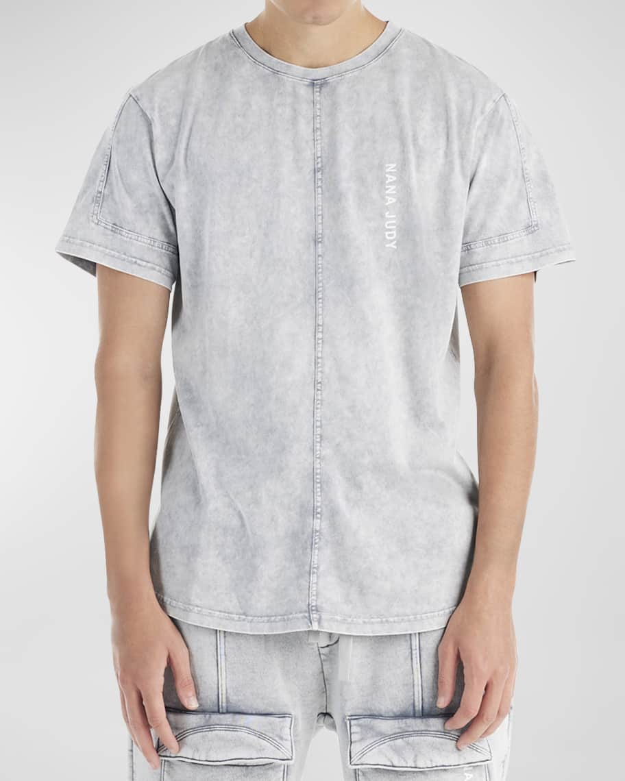 nANA jUDY Mens Antibes Knit Short Sleeve Shirt - Beige main image 1
