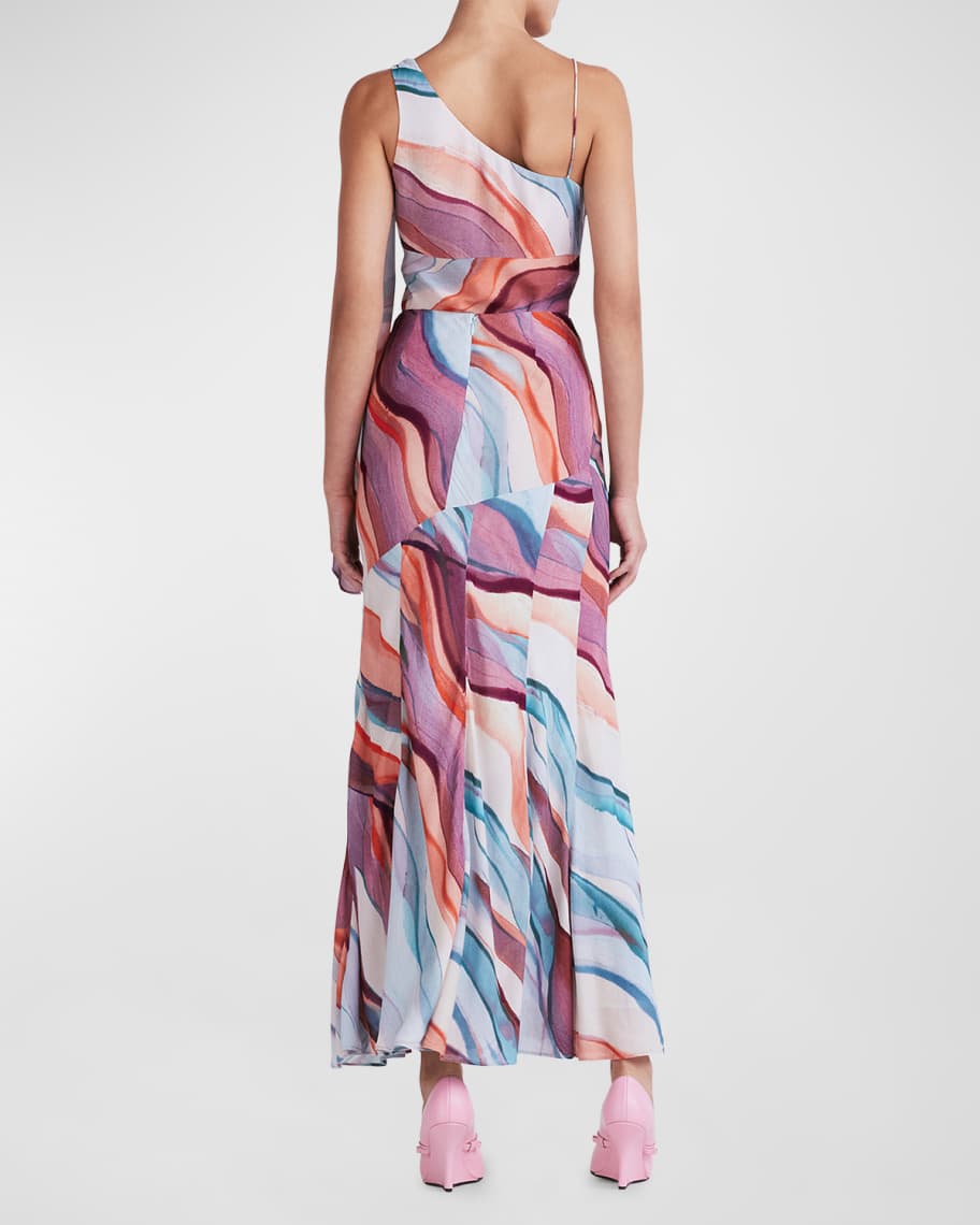 Image 2 of 3: Paulette Dusk Flared Midi Skirt