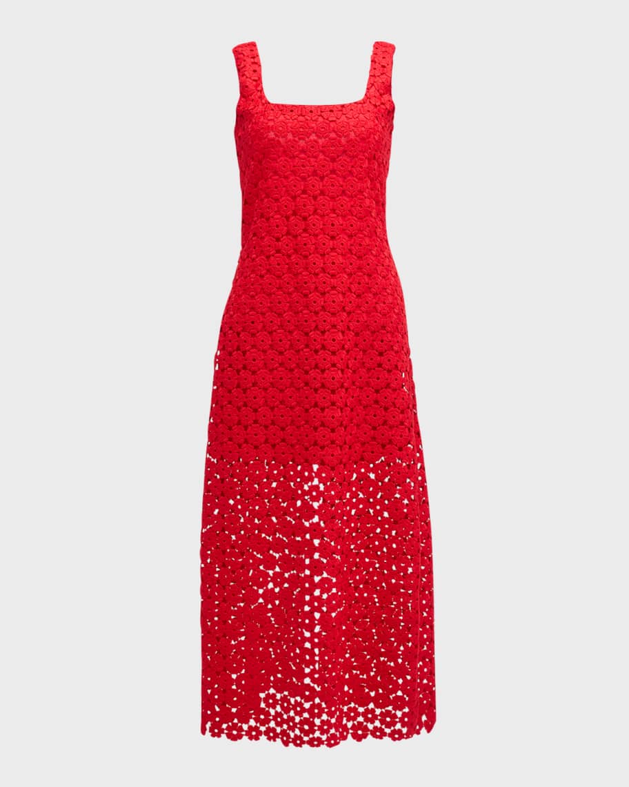 Image 2 of 6: Jill Flower Lace Maxi Dress