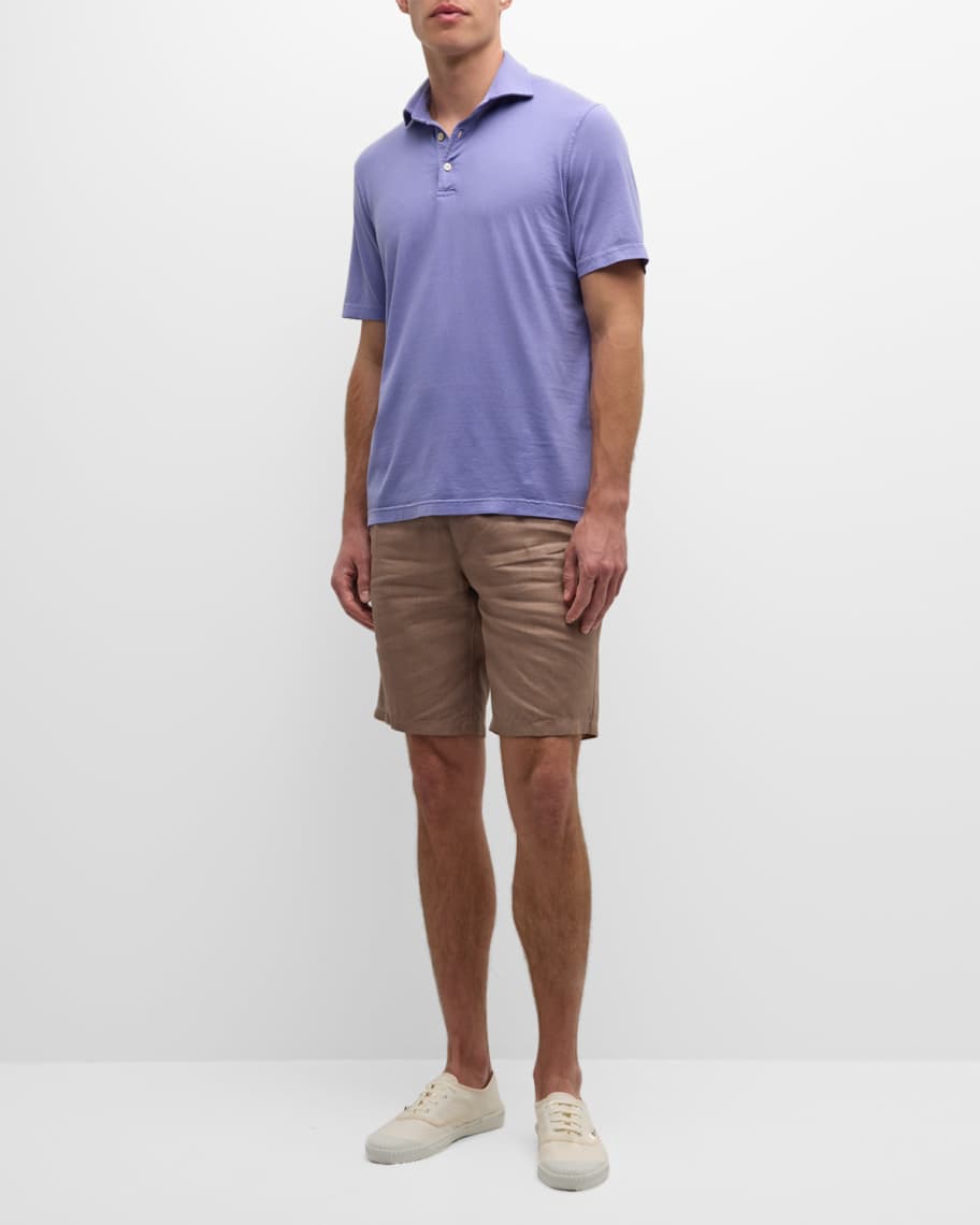 Image 2 of 6: Men's Zero Cotton Jersey Frosted Polo Shirt