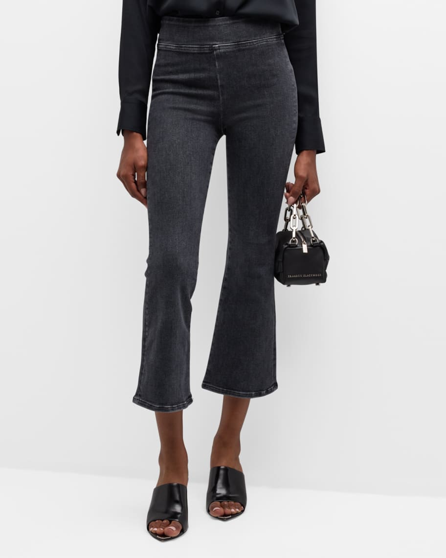 Image 2 of 6: The Jetset Crop Mini Bootcut Jeans