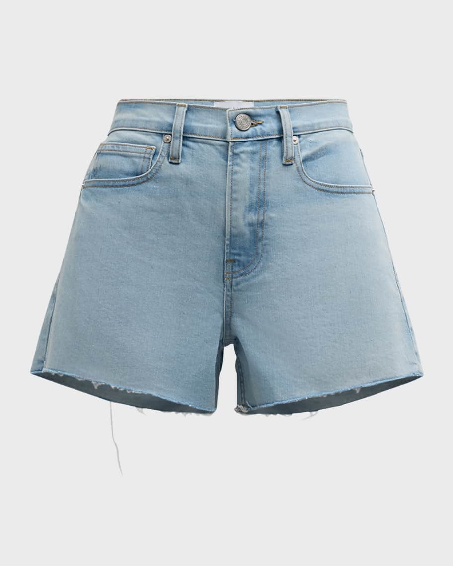 Image 2 of 6: Le Brigette Raw After Denim Shorts