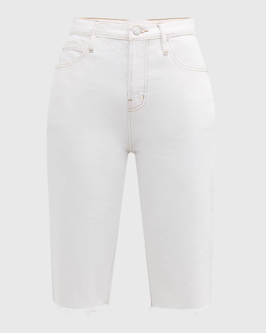 Image 1 of 6: The Cycling Denim Shorts