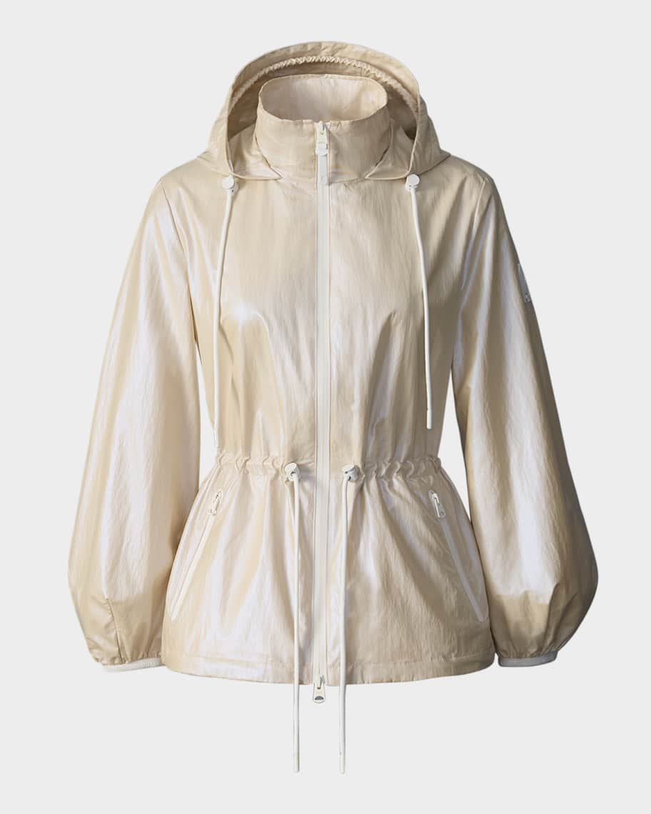 Mackage＊ISHA Rain Jacket＊レインジャケット Isha, Rain jacket with balloon sleeves | Mackage® US