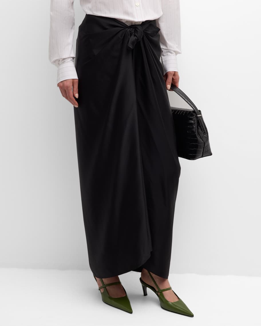 スカート TOTEME Low waist wool blend skirt Nero Low Waist wool blend skirt TOTEME - Nugnes1920