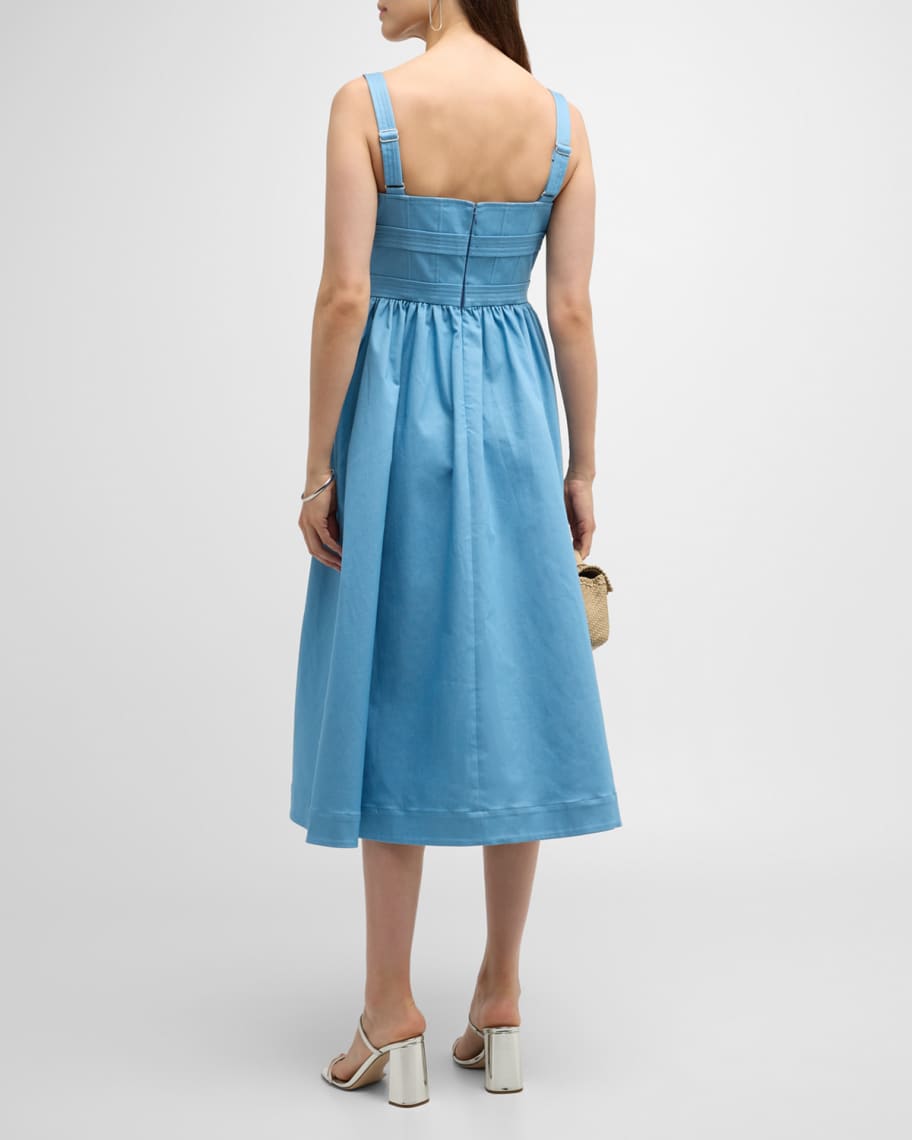 Image 3 of 6: Cornelia Denim Dress