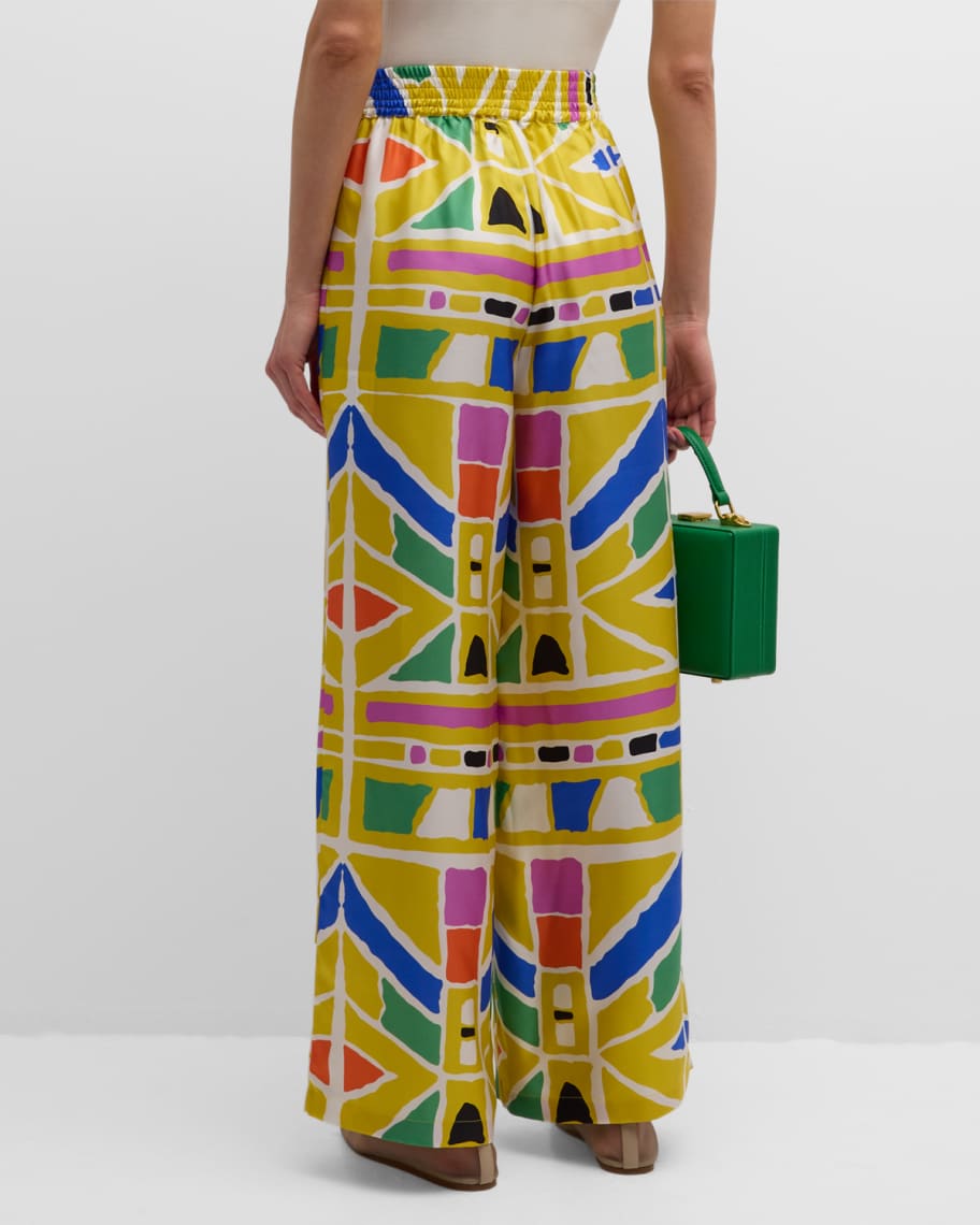 Image 3 of 6: Kilimi Pants Melina Silk