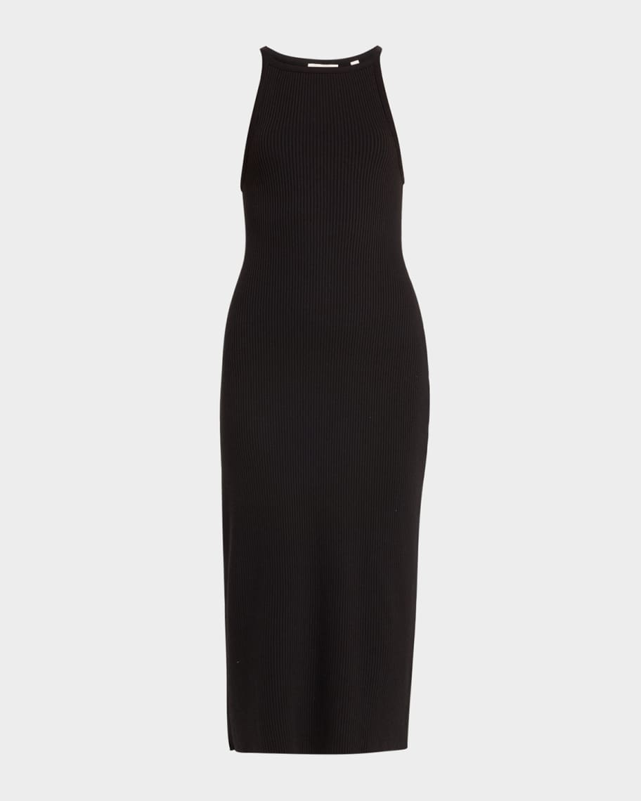 Women's Solid Square-Neck Midi Tank Dress main image 1