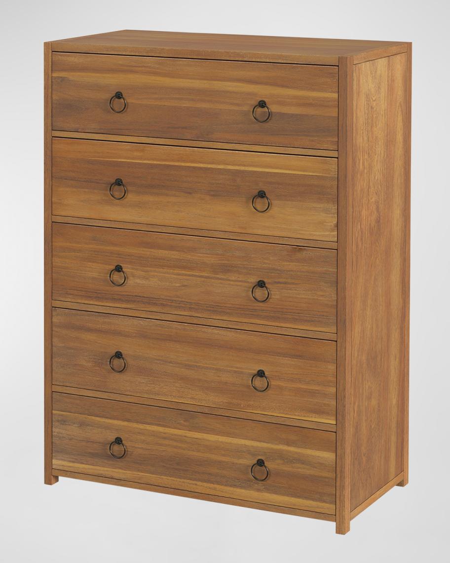 Butler Specialty Co Lark Textured Five-Drawer Chest | Neiman Marcus