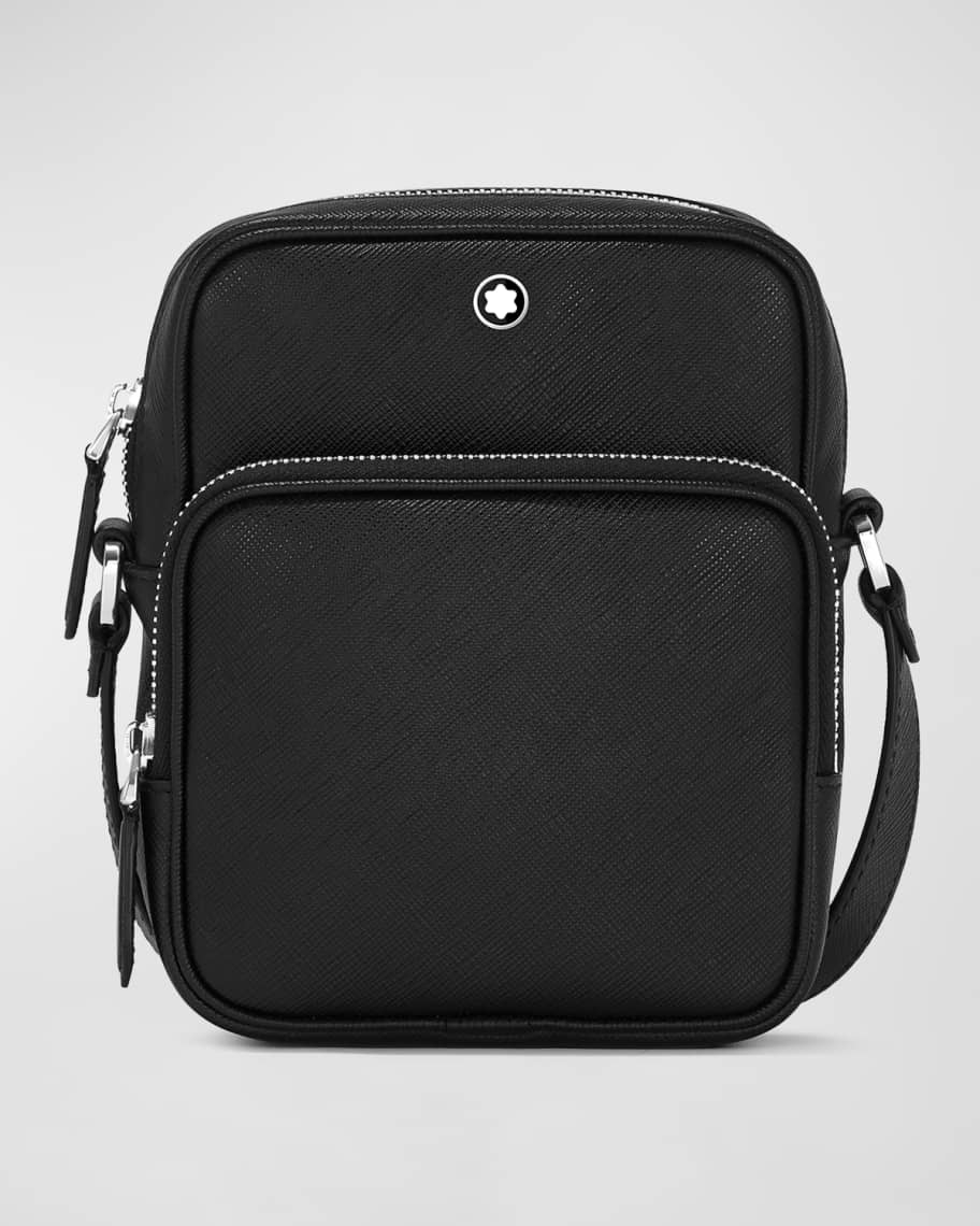 ショルダーバッグ Montblanc Sartorial Small Textured Leather Crossbody Bag Sartorial small double bag - Luxury Cross bodies – Montblanc® US