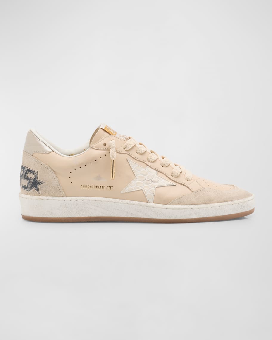 スニーカー GOLDEN  DELUXE BRAND Ball Star low-top leather sneakers Golden Goose Deluxe Brand Women's Ball Star Low Top Sneakers