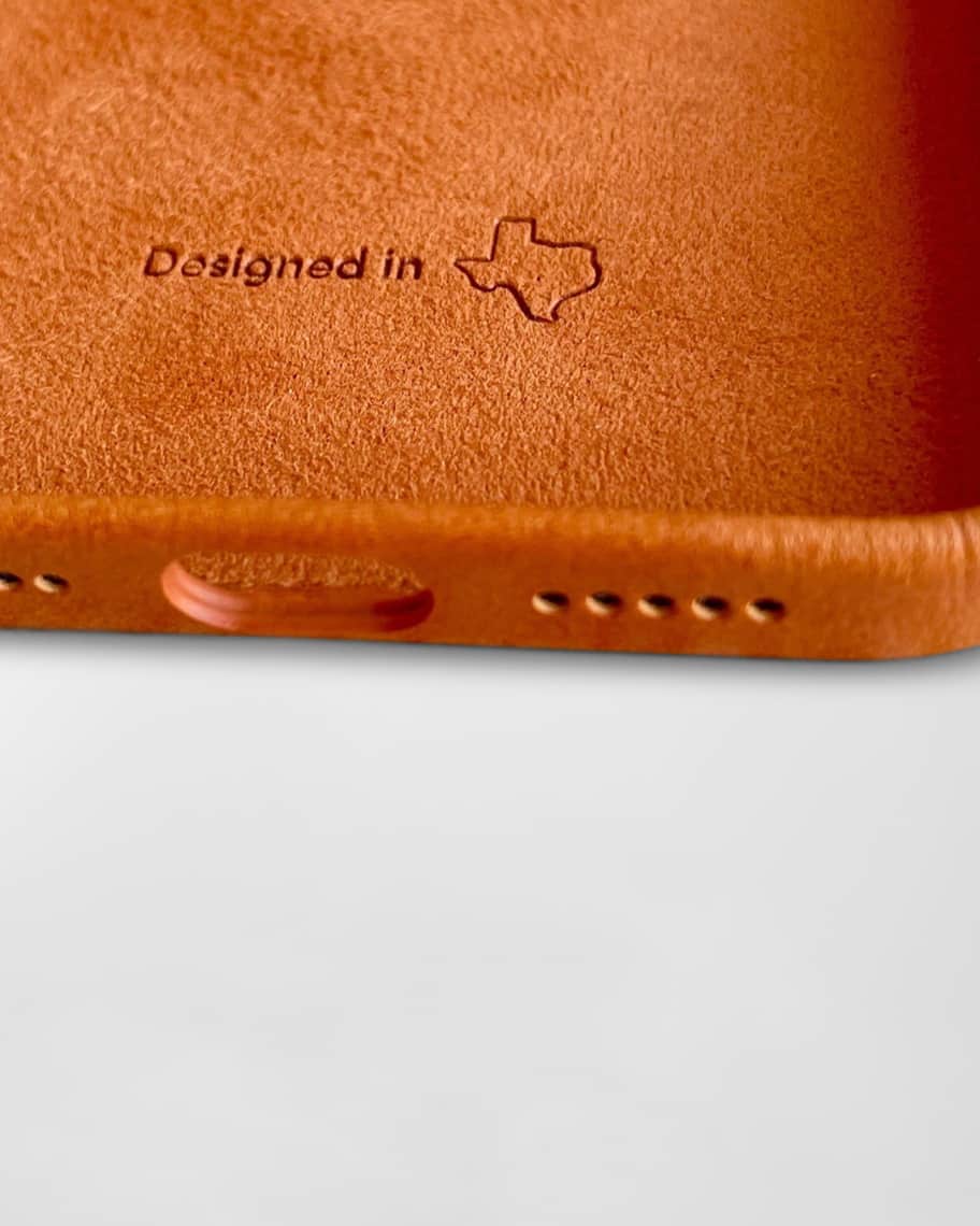 Image 2 of 3: iPhone 15 Pro Leather MagSafe Case