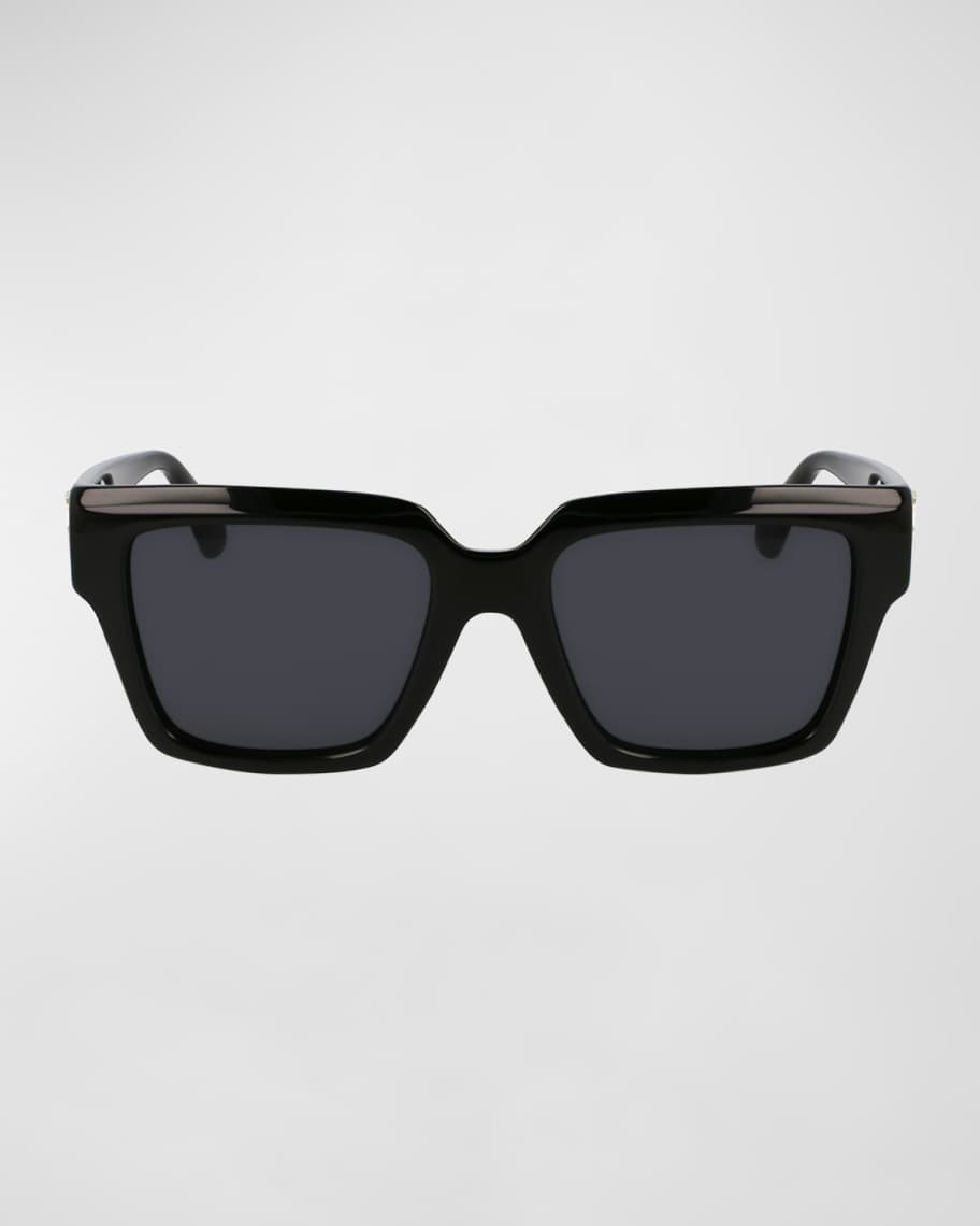 Ferragamo Gancini Acetate Square Sunglasses | Neiman Marcus