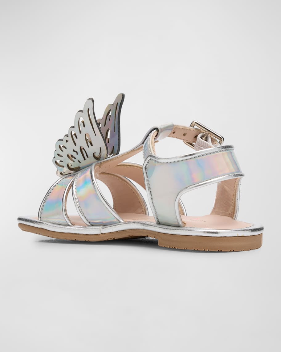 Image 2 of 5: Girl's Celeste Butterfly Sandals, Baby/Toddler/Kids