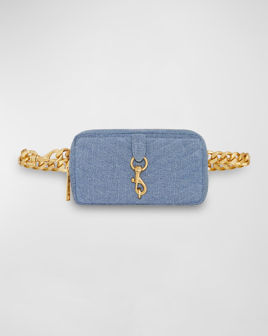 Rebecca Minkoff Edie Denim Belt Bag Neiman Marcus