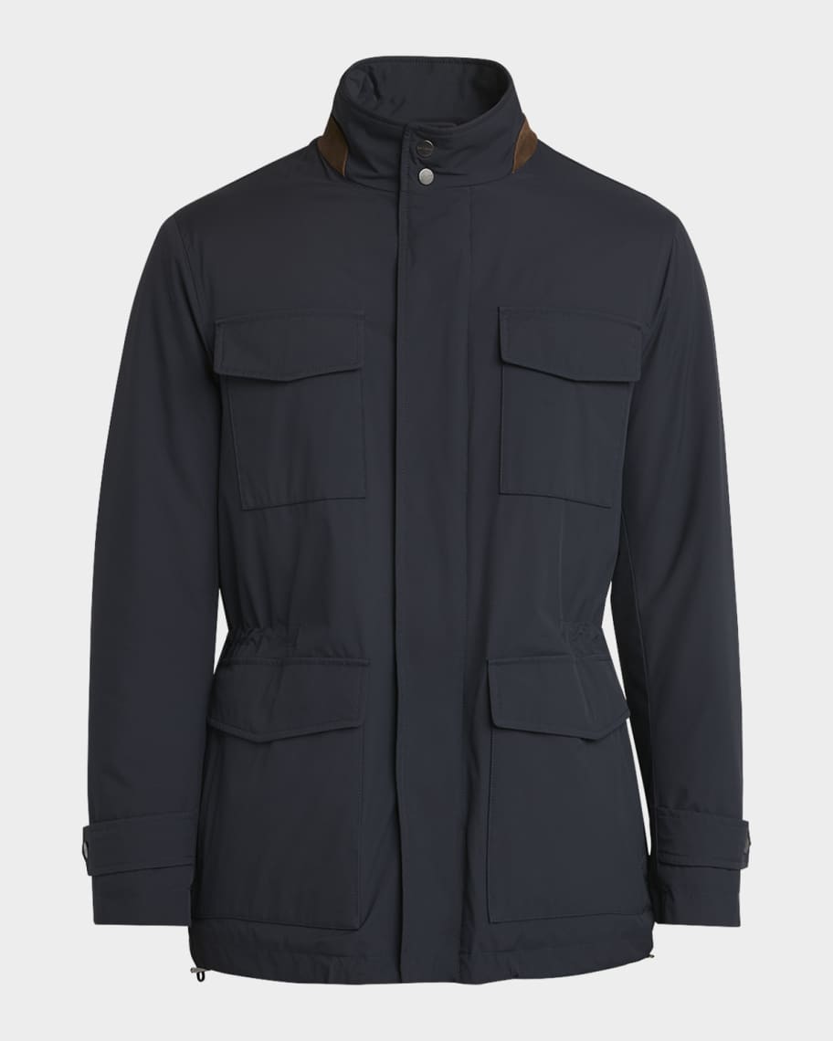Field jacket in technical fabric | Gutteridge | Men's