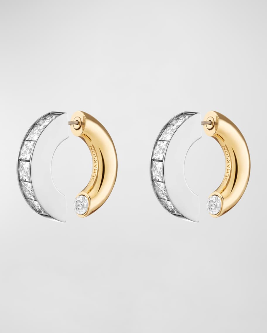 Demarson Chelsea Hoops in Two-Tone