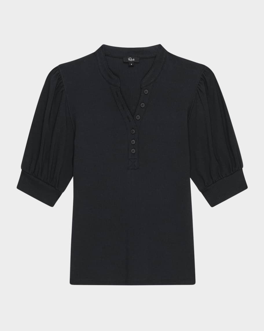 Diamond Wool Mix Jersey Top