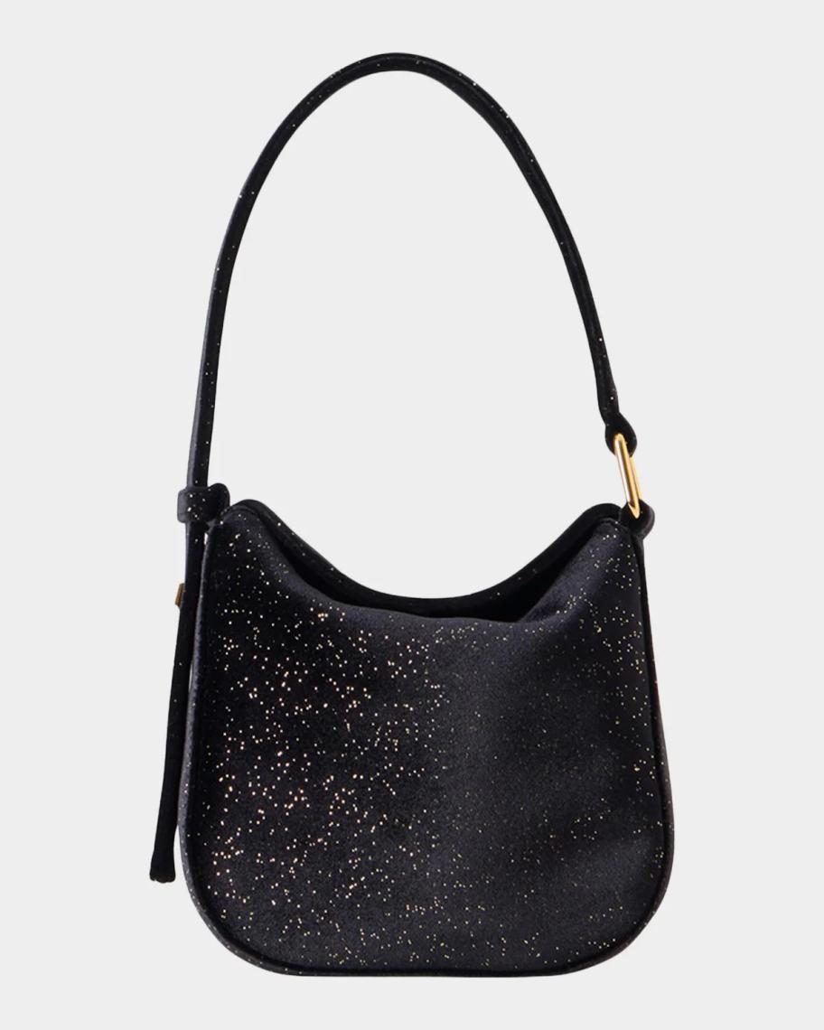 Akris Anna Mini Velvet Hobo Bag | Neiman Marcus