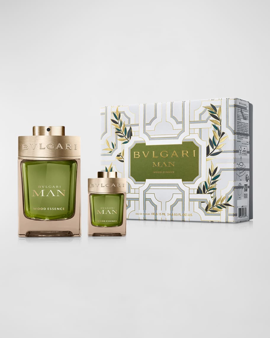 goko［BVLGARI］BVLGARI MAN/WOOD ESSENCE Bvlgari Man Wood Essence Eau De Parfum 3.4 + 0.5 oz/100 ml +