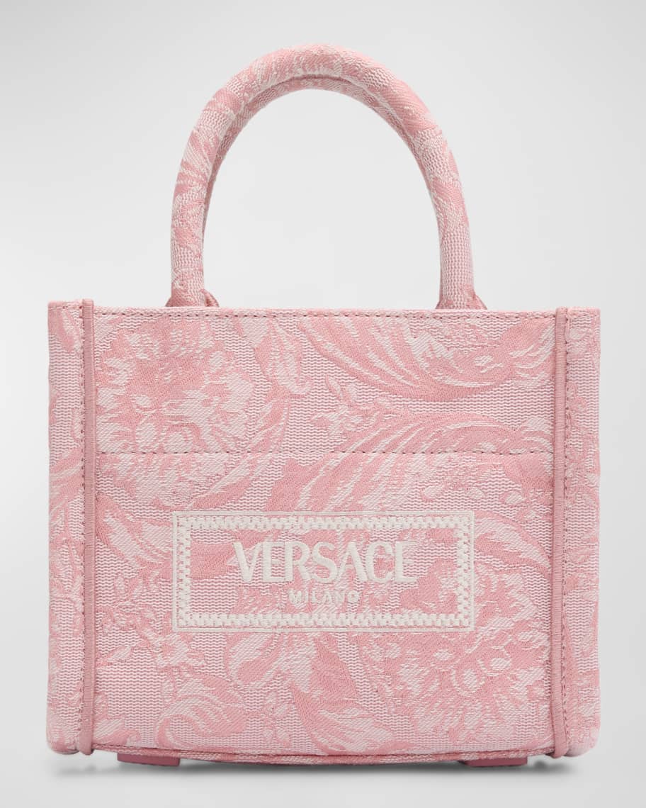 Versace Barocco XS Jacquard Tote Bag | Neiman Marcus