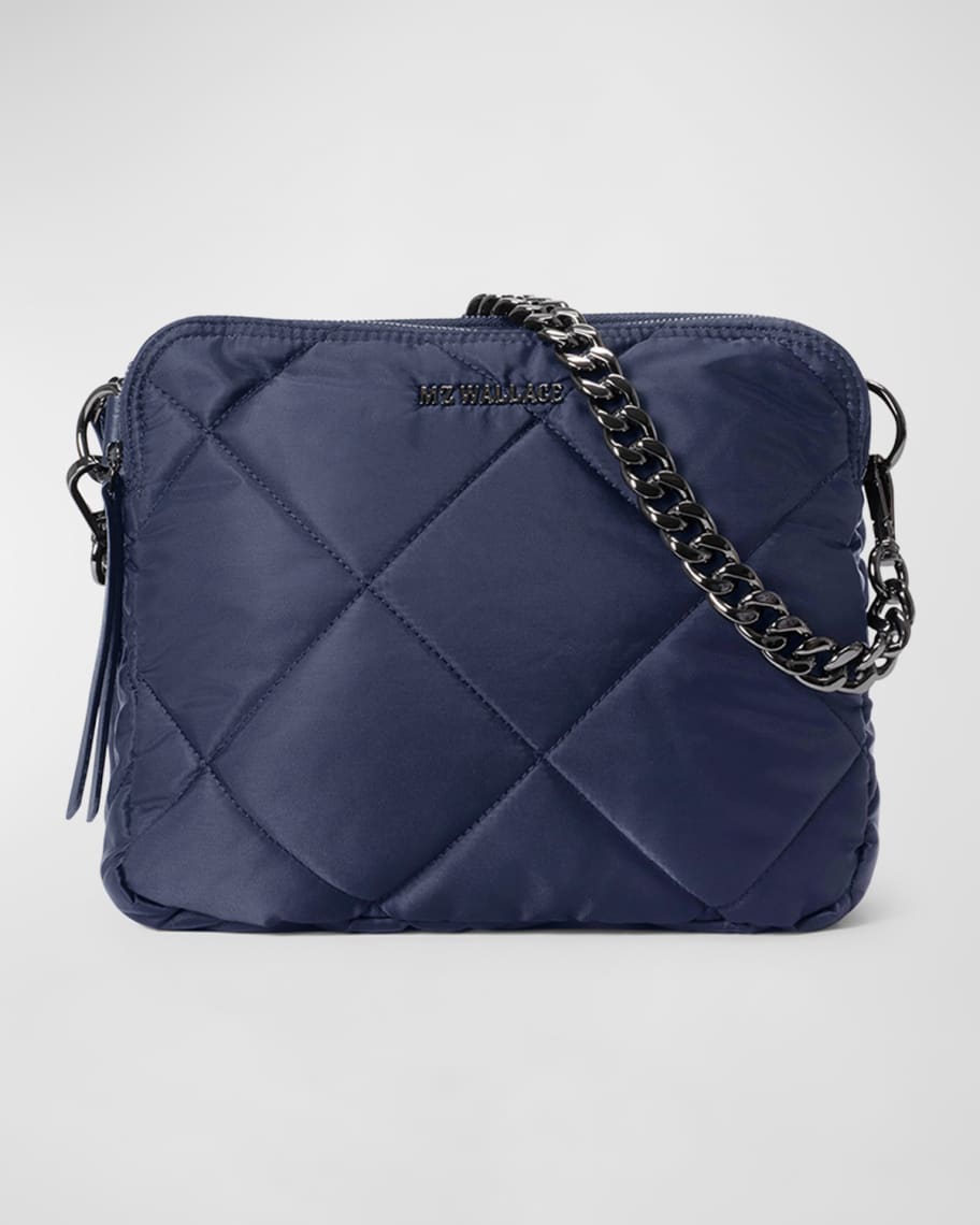 Quilted Madison Crossbody Camel - MZ Wallace main image 0