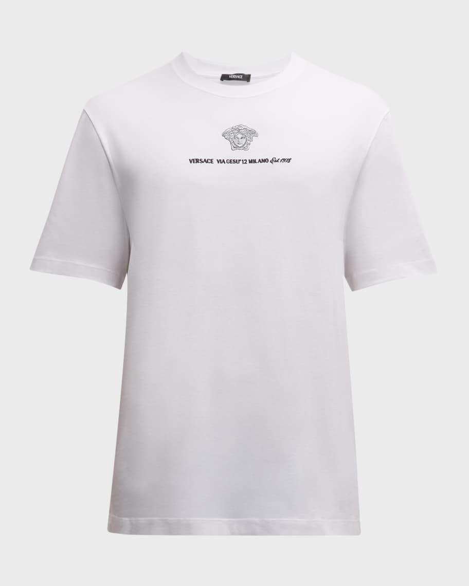 Tシャツ・カットソー VERSACE Logo embroidery t-shirt 21389448_51981561_1000.jpg