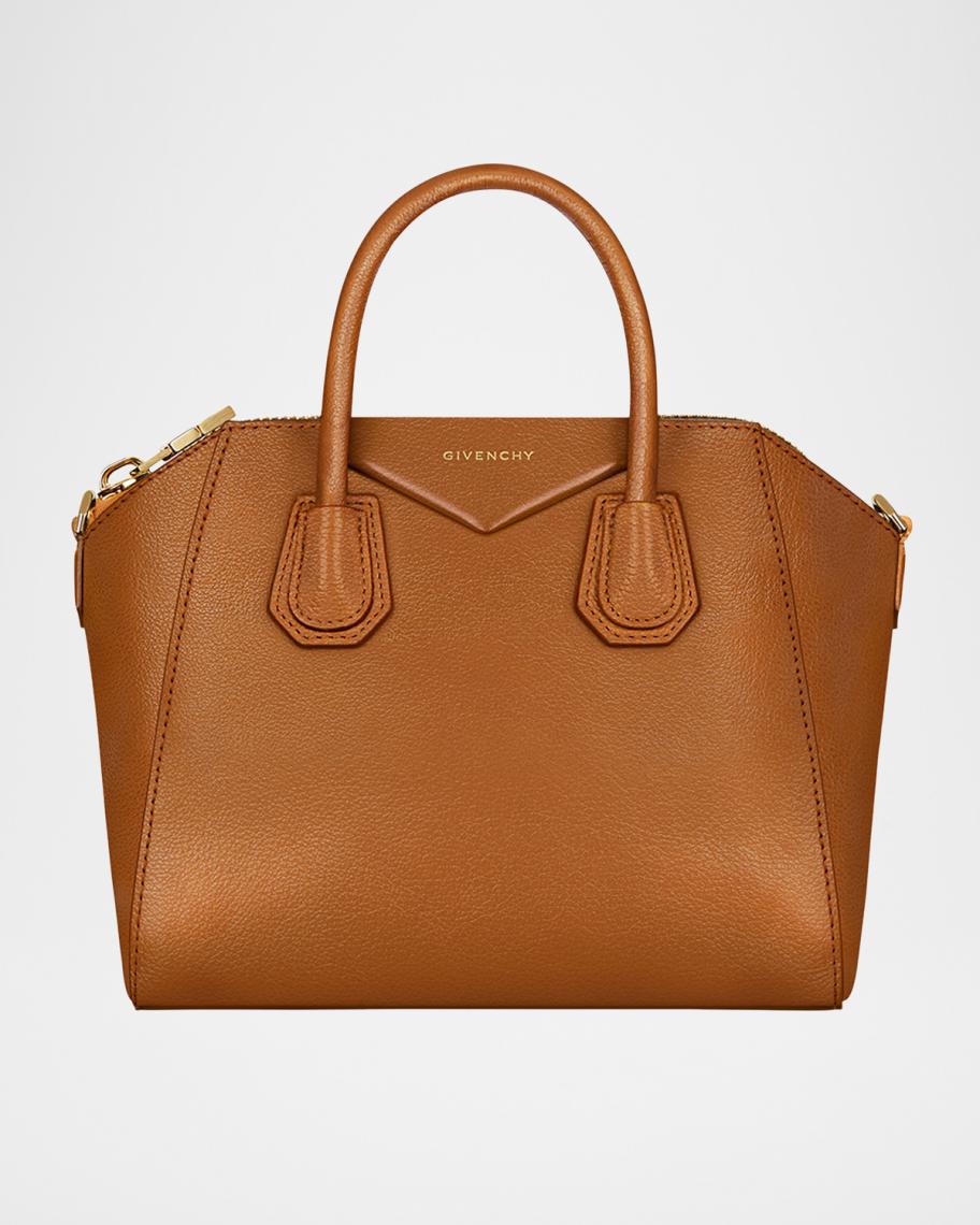 Givenchy Antigona Small Top-Handle Bag in Shiny Tumbled Leather