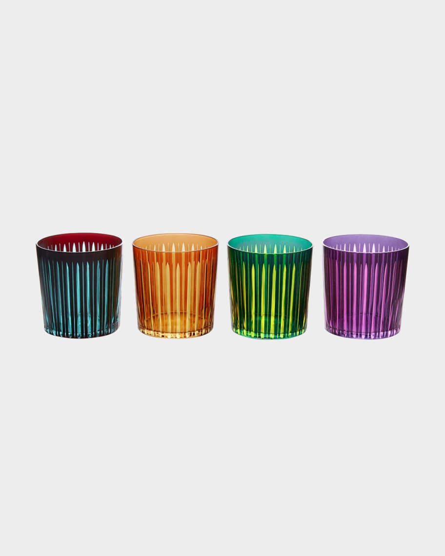 L'Objet Prism Double Old Fashioned Glasses, Set of 4 | Neiman Marcus