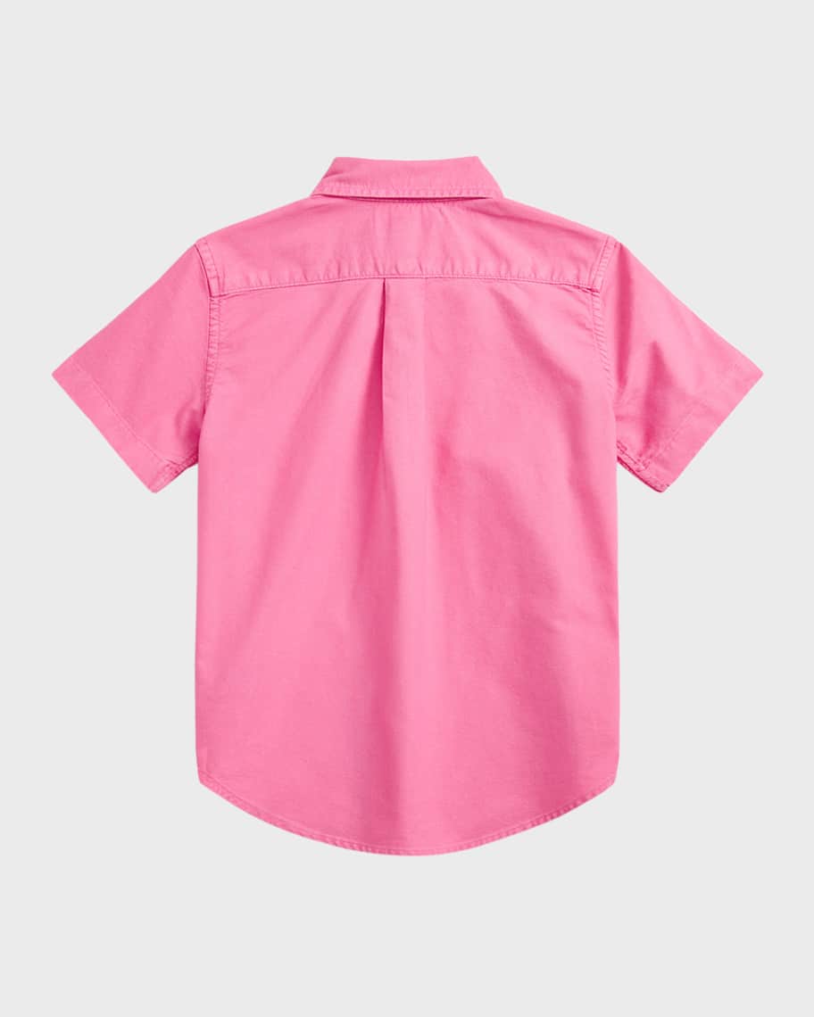 Image 2 of 2: Boy's Classic Oxford Shirt, Size 2-7