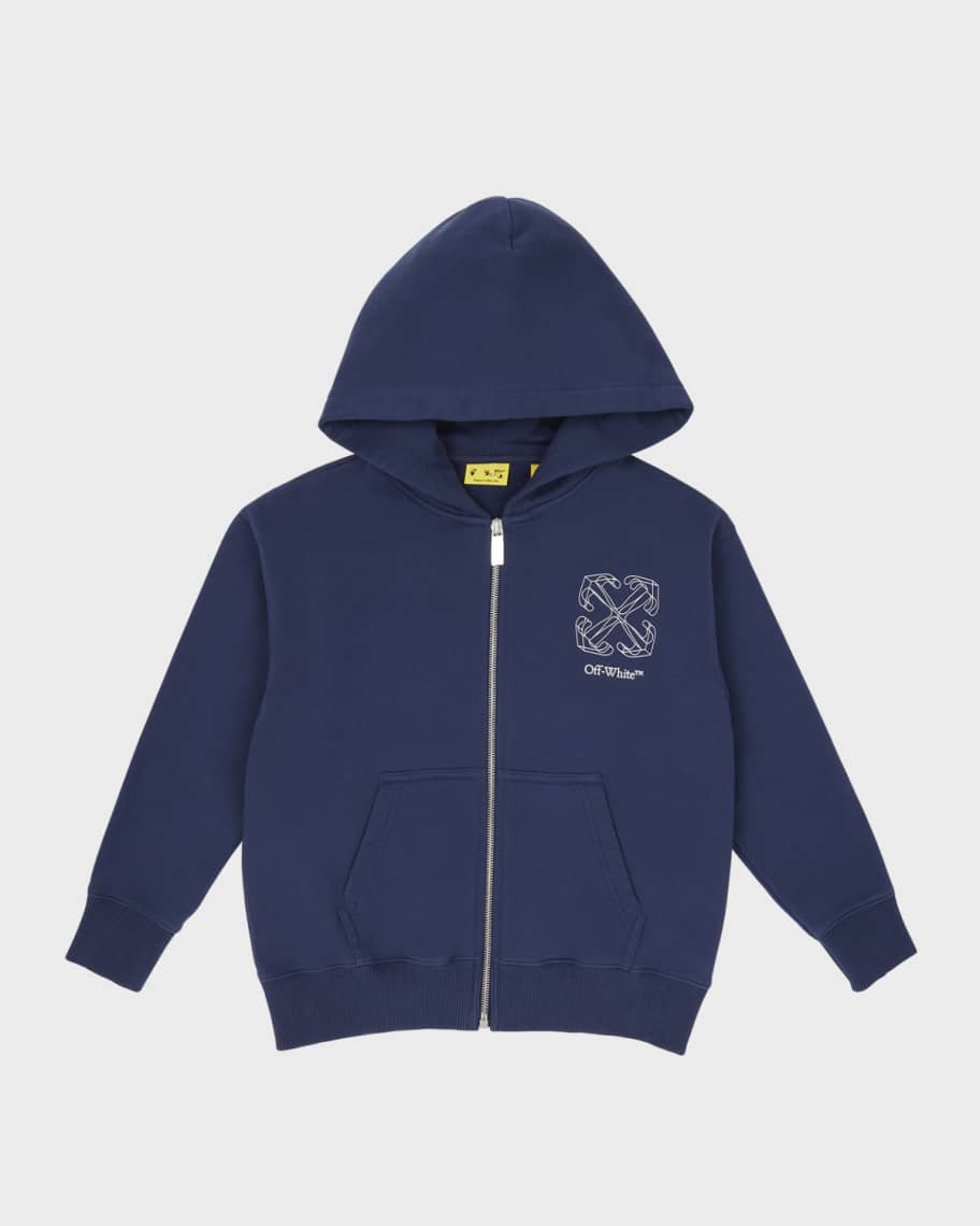 【関税込み】OFF-WHITE HOODIE WITH 3D LOGO Off-White 3D-logo Hoodie | Black | FARFETCH