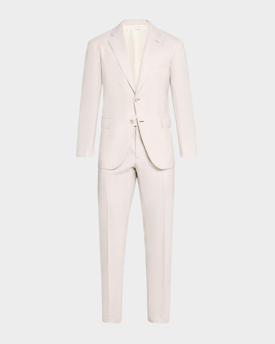 Brioni Men's Wool Twill Suit | Neiman Marcus