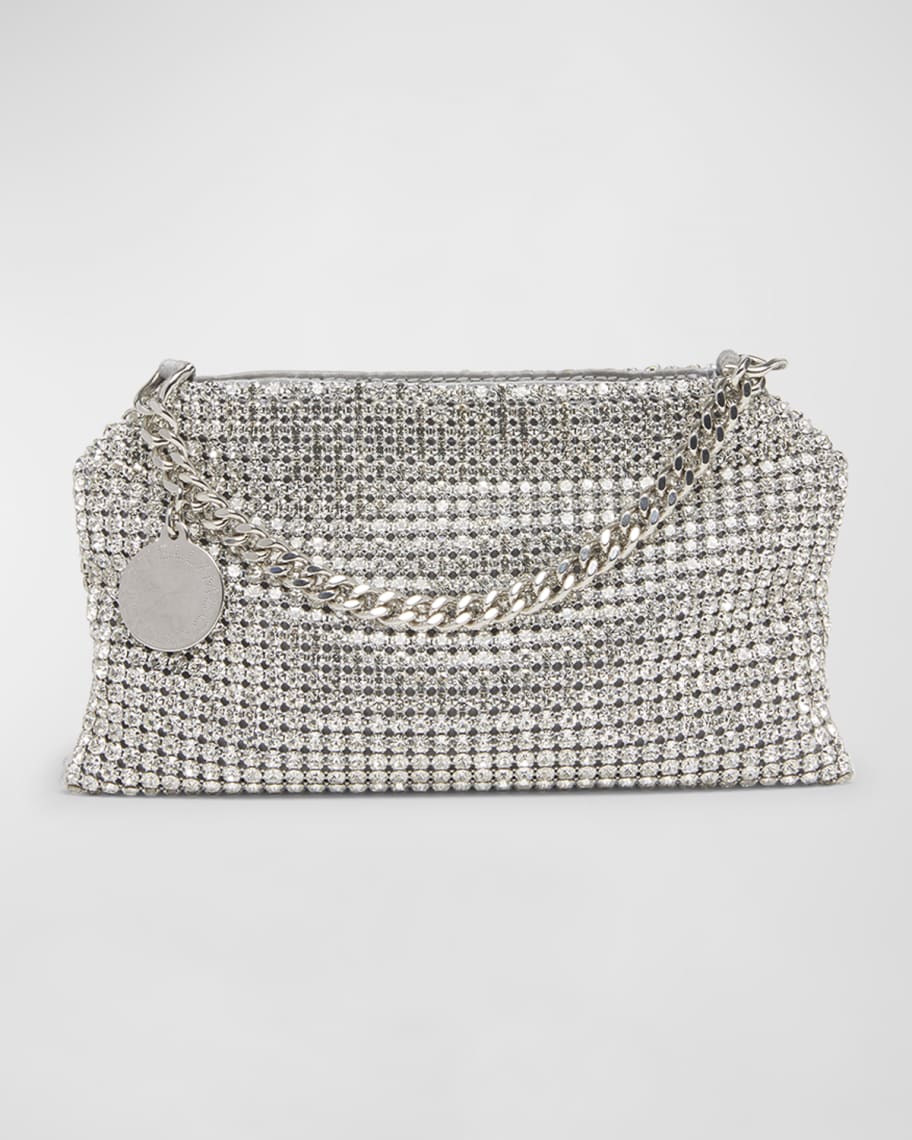 Stella McCartney Blue Leather Clutch Bag
