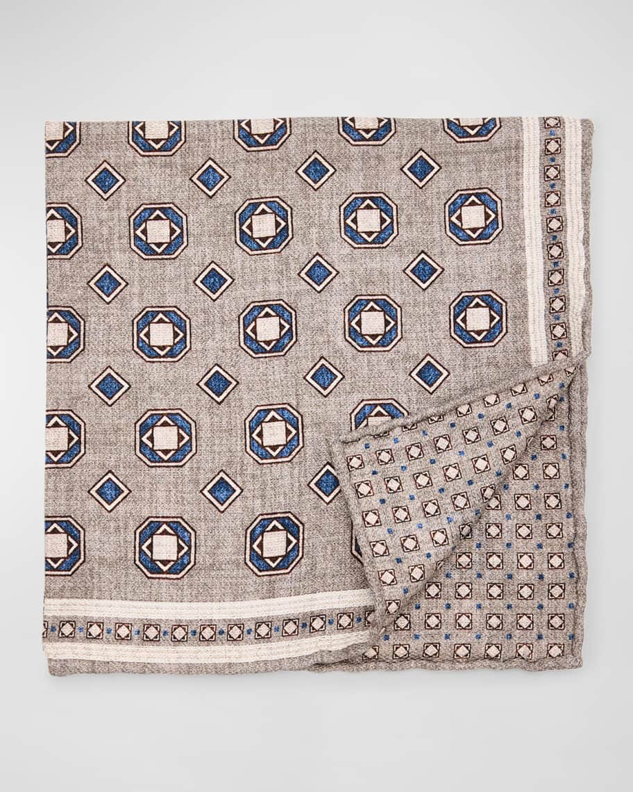Brunello Cucinelli Men's Silk Pocket PANAMA main image 1